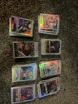 192 Japanese SR ONE PIECE TCG Card Lot - Image 1