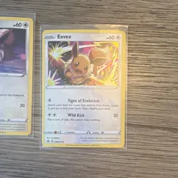 Pokemon TCG 2021 Lot Eevee SWSH095 SWSH118 SWSH127 Holo Promo Basic Cards - Image 3