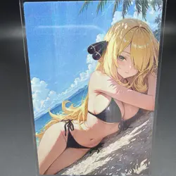 Cynthia Anime Waifu Card Doujin ACG Goddess Holo - Image 1