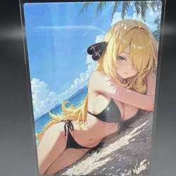 Cynthia Anime Waifu Card Doujin ACG Goddess Holo - Image 2