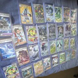 Pokemon Full Art Lot 30 Cards Piplup Ambipom Empoleon Flygon Mixed NM or Better! - Image 1