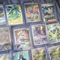 Pokemon Full Art Lot 30 Cards Piplup Ambipom Empoleon Flygon Mixed NM or Better! - Image 3