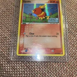 Pokemon Card Torchic EX Crystal Guardians STAMPED Reverse Holo 65/100 NM💎!!!!! - Image 5