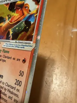 Charizard ex (105/112) - FireRed & LeafGreen Rare Holo Pokemon Card Very Good - Image 3