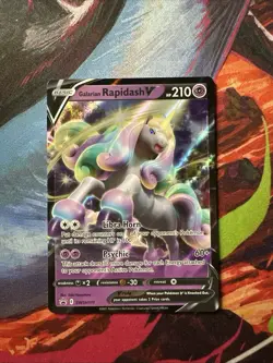 Galarian Rapidash V Promo Card SWSH111 NM - Image 1