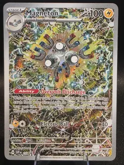 Magneton 159 Pokemon TCG Surging Sparks Black Star Promo Card NM Condition - Image 2