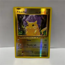 Pokemon Pikachu 35/108 Evolutions Reverse Holo 60 HP Common English TCG Card - Image 1