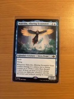 Malcolm, Alluring Scoundrel The Lost Caverns of Ixalan Regular - Image 1