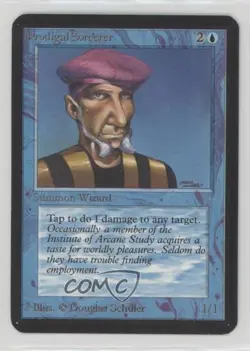 Prodigal Sorcerer Magic: Limited Edition Alpha 1993 - Image 1