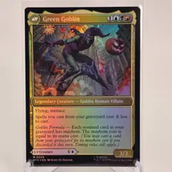 Norman Osborn 0039 MTG Marvel's Spider-Man Mythic NP Foil - Image 2