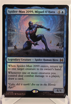 Spider-Man 2099, Miguel O'Hara 0008 MTG SPE Mythic NP Foil - Image 1