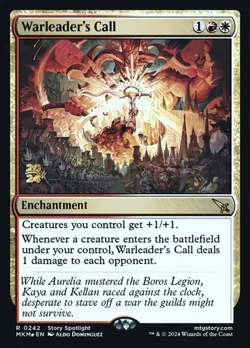 1x Warleader's Call - Foil Light Play MTG Magic - Kid Icarus - - Image 1
