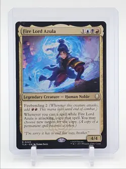 FIRE LORD AZULA 2025 MTG AVATAR: THE LAST AIRBENDER RARE 4/4 Q6016 - Image 1