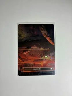 Mountain (0370) (Borderless) (Galaxy Foil) Edge of Eternities Foil - Image 1