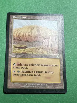 **Dust Bowl** Mercadian Masques, MTG: Magic the Gathering, Moderate Play (MP) - Image 2