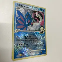 Milotic C 35/147 Crosshatch Holo Bleed Pokemon League Promo Supreme Victors NM - Image 1