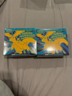 2 Pokemon TCG Ascended Heroes Elite Trainer Boxes ETB Brand New Factory Sealed! - Image 1