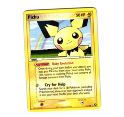 Pokemon Pichu 21/108 Power Keepers Rare LP - Image 1