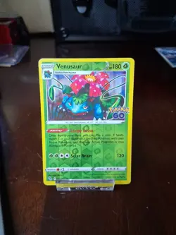 Venusaur 003/078 Pokemon GO Reverse Holo NM - Image 1