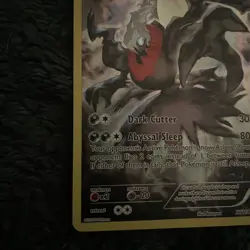 Darkrai XY114 Promo - Full Art Holo - Pokemon Card TCG - HEAVILY PLAYED - Image 5