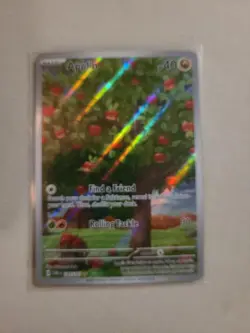 Applin 185/167 Illustration Rare Sv06: Twilight Masquerade Pokemon TCG - Image 2