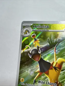 Pokemon TCG Heliolisk 177 Twilight Masquerade Illustration Rare Holo - Image 2