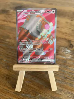 Pokemon TCG Bloodmoon Ursaluna ex 202/167 Sv06: Twilight Masquerade Holo - Image 1