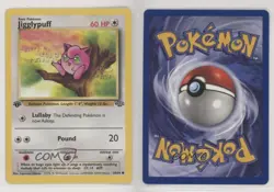 Jigglypuff 1st Ed. Pokemon Jungle #54 1999 - Image 3