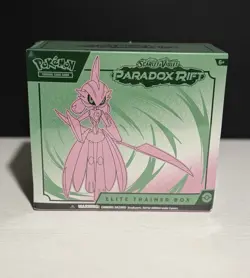 Pokemon Scarlet Violet Paradox Rift Elite Trainer Box Sealed- Knife Damage Cut - Image 1