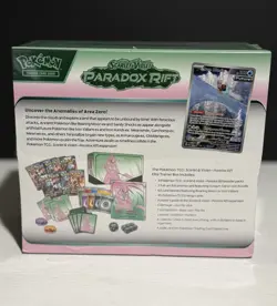 Pokemon Scarlet Violet Paradox Rift Elite Trainer Box Sealed- Knife Damage Cut - Image 4