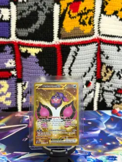 Pokemon TCG Pecharunt ex Hyper Rare #095 Shrouded Fable NM - Image 1