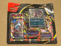 Pokemon TCG - Phantasmal Flames - 3 Pack Blister - Weavile - Brand New Sealed - Image 1