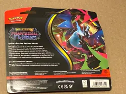 Pokemon TCG - Phantasmal Flames - 3 Pack Blister - Weavile - Brand New Sealed - Image 2