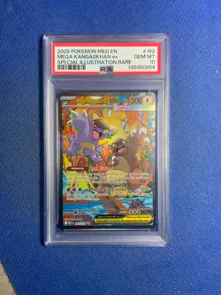 2025 POKEMON MEG SPECIAL ILLUSTRATION RARE #182 MEGA KANGASKHAN EX PSA 10 - Image 1