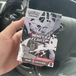 White Flare Booster Bundle Box - Factory Sealed Pokemon TCG Scarlet & Violet - Image 1