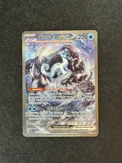 The Pokemon Company Chien-Pao ex 261/193 Hyper Rare Holo Paldea Evolved TCG - Image 1