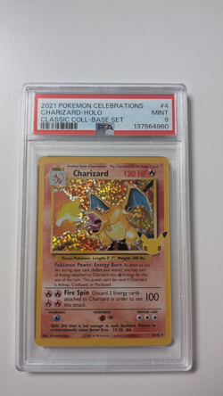 Charizard 4/102 Classic Collection PSA 9 Pokemon TCG Celebrations - Image 1