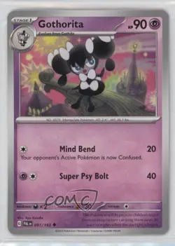 Gothorita Pokemon SV02: Paldea Evolved #091 - Image 1