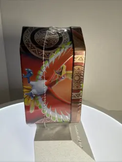 2017 Ho-Oh GX Pokemon Mysterious Powers TCG Sealed Collector Gift Tin - Image 4