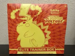 Pokemon Vivid Voltage ETB Elite Trainer Box - Torn/Ripped Seals/Dent - SWSH04 820650807688 - Image 1