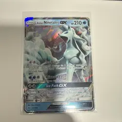Alolan Ninetales GX 22/145 Guardians Rising Pokemon English NM - Image 1