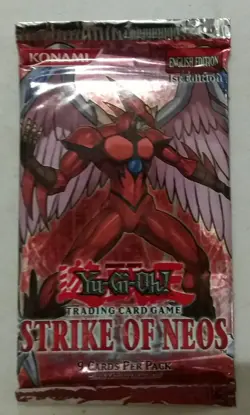 Yu-Gi-Oh Strike of Neos Booster Pack 1st edition 1 Pack per Lot unweighted - Image 2