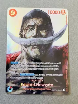 Edward.Newgate SP OP02-004 SR One Piece ENGLISH NM - Image 1