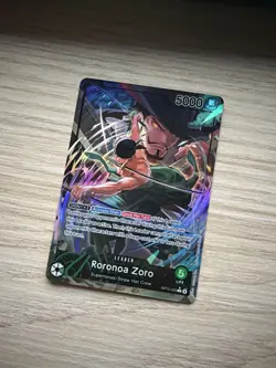 One Piece Legacy of the Master #OP12-020 Roronoa Zoro (020) (Alternate Art) - Image 1