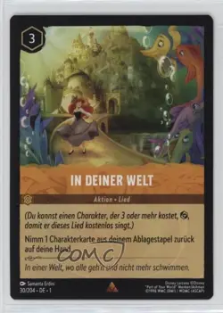 2023 Disney Lorcana - The First Chapter 1 German Part of Your World #30 - Image 1