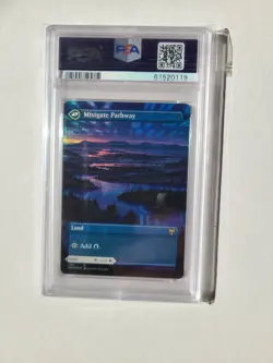 MTG Hengegate Pathway FOIL PSA 10 GEM MINT Showcase 2021 Kaldheim Magic Card 293 - Image 5