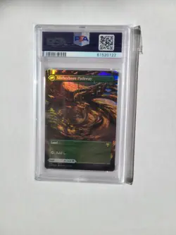 MTG Darkbore Pathway FOIL PSA 10 GEM MINT Showcase 2021 Kaldheim Magic Card #292 - Image 4