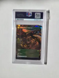 MTG Darkbore Pathway FOIL PSA 10 GEM MINT Showcase 2021 Kaldheim Magic Card #292 - Image 5