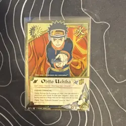 Bandai Obito Uchiha Ninja Card 711 Naruto CCG 2006MK 2006 English - Image 1