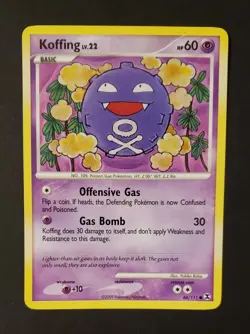 2 Cards Koffing 2009 68/111 and Weezing 2009 87/111 Pokemon Cards Pokemon NM - Image 2